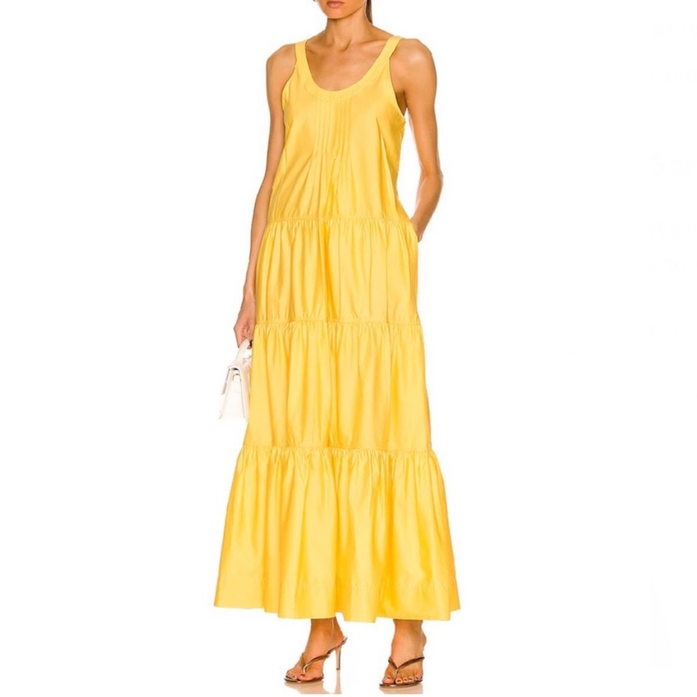 Jonathan Simkhai Sunlit Yellow Maxi Dress